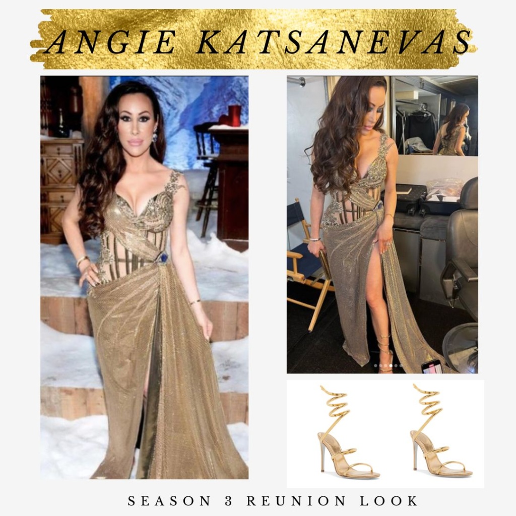 Angie Katsanevas' Real Housewives of Salt Lake City Season 3 Reunion Dress