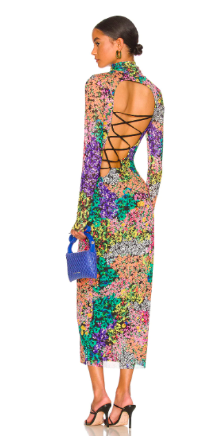 Crystal Kung Minkoff's Floral Midi Dress