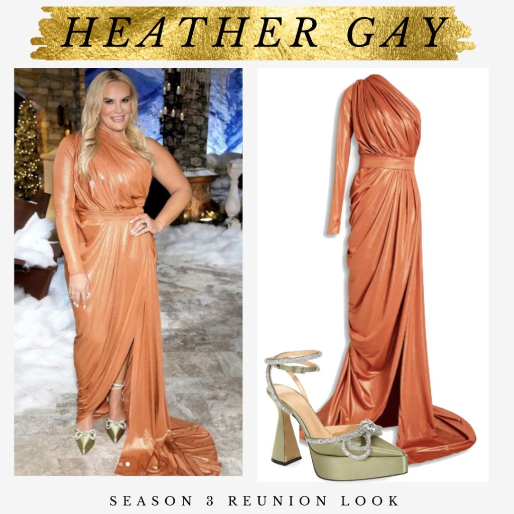 Heather Gay's Real Housewives of Salt Lake City Season 3 Reunion Dress