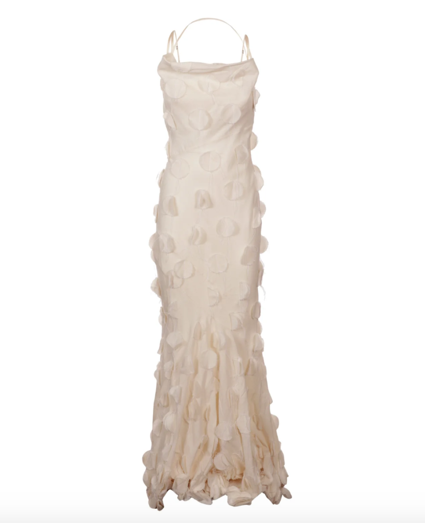 Kristin Cavallari's Ivory Applique Dress