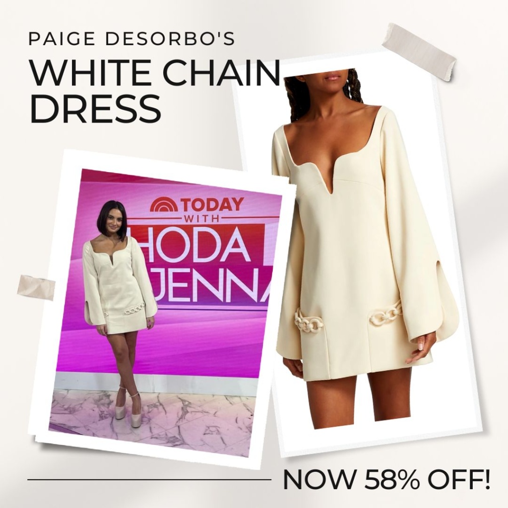 Paige DeSorbo's White Dress on Today