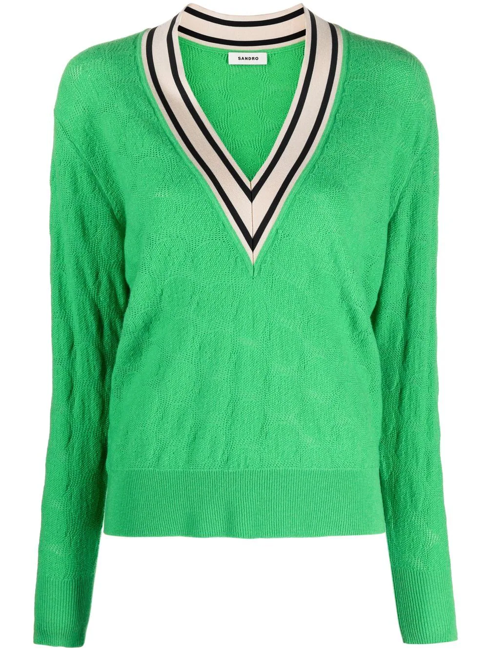 Margaret Josephs' Green Sweater
