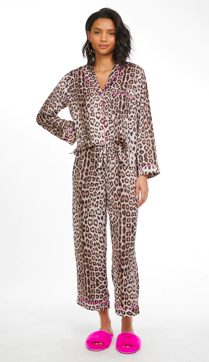 Melissa Gorga's Leopard Pajamas