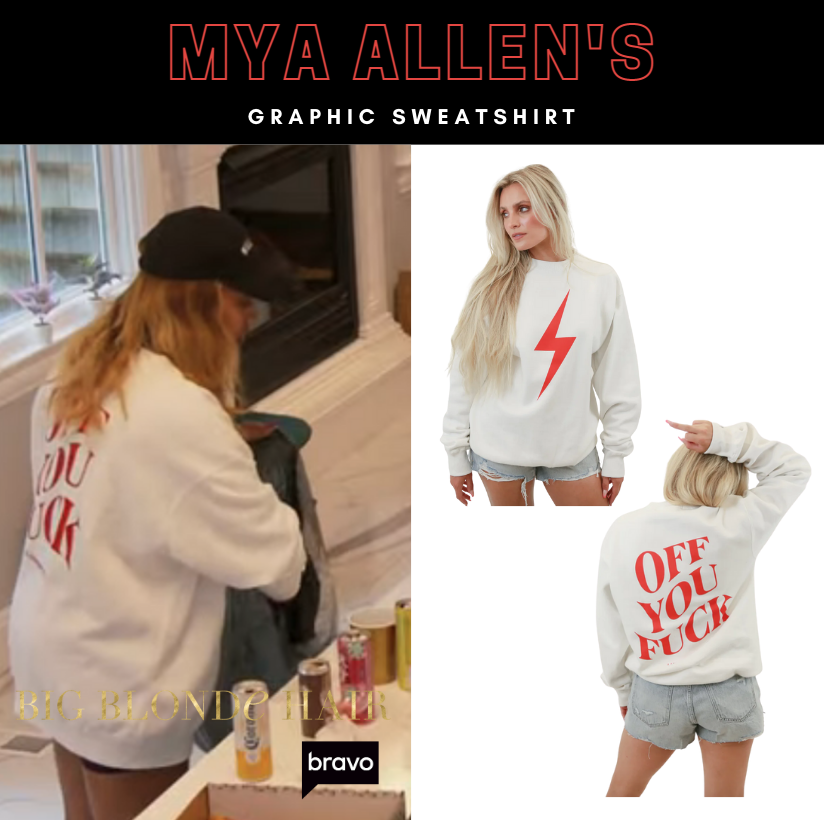 Mya Allen's Graphic Sweatshirt