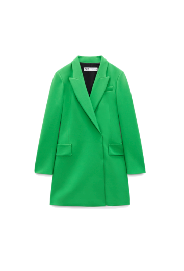 Margaret Josephs' Green Blazer Dress