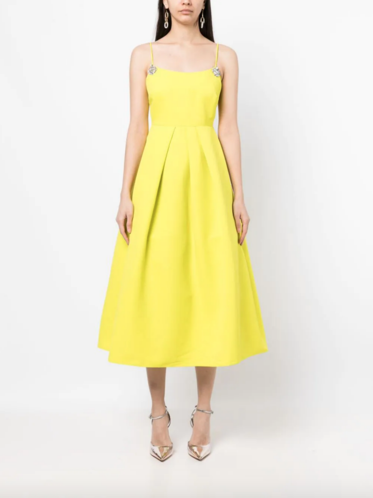 Marlo Hampton's Neon Midi Dress