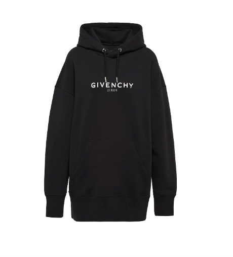 Melissa Gorga's Black Givenchy Hooded Sweatshirt
