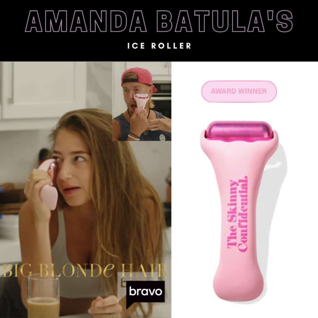 Amanda Batula's Pink Skinny Confidential Ice Roller