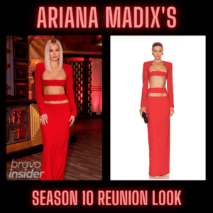Ariana Madix's Season 10 Reunion Dress
