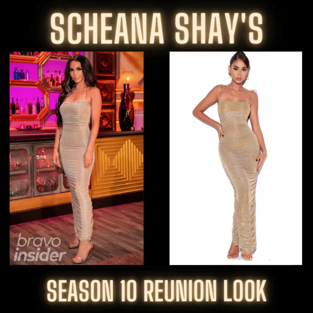 Scheana Shay's Season 10 Reunion Dress