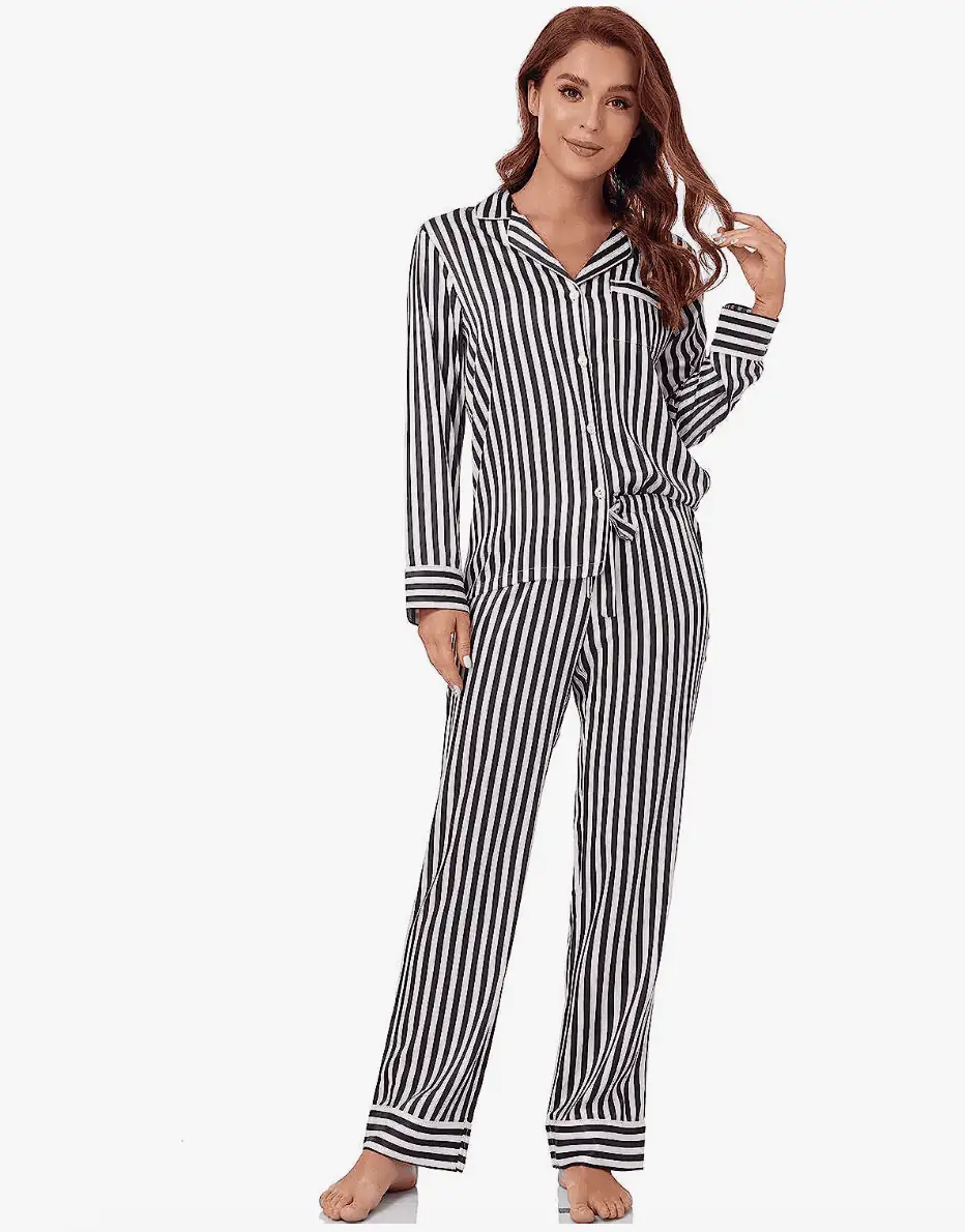 Gina Kirschenheiter's Black and White Striped Pajamas