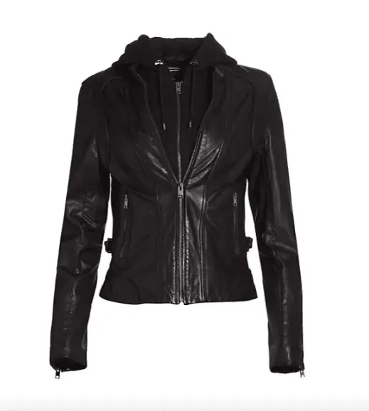 Tamra Judge's Black Leather Coat | Big Blonde Hair