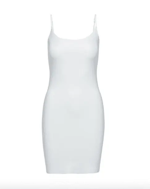 Kristin Cavallari's White Leather Mini Dress