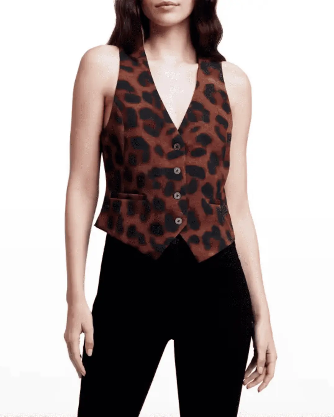 Heather Dubrow's Leopard Print Vest