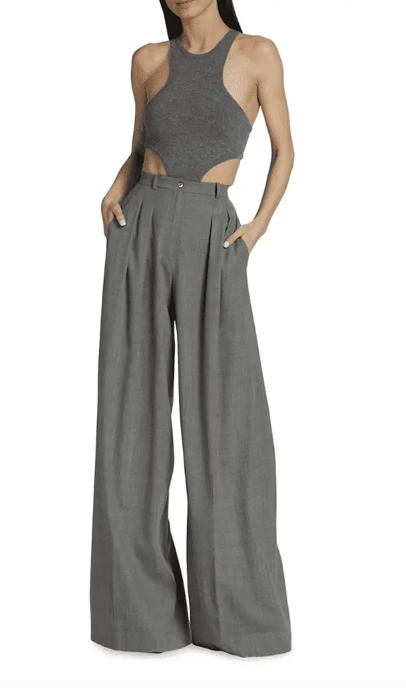 Kristin Cavallari's Grey Bodysuit and Pants