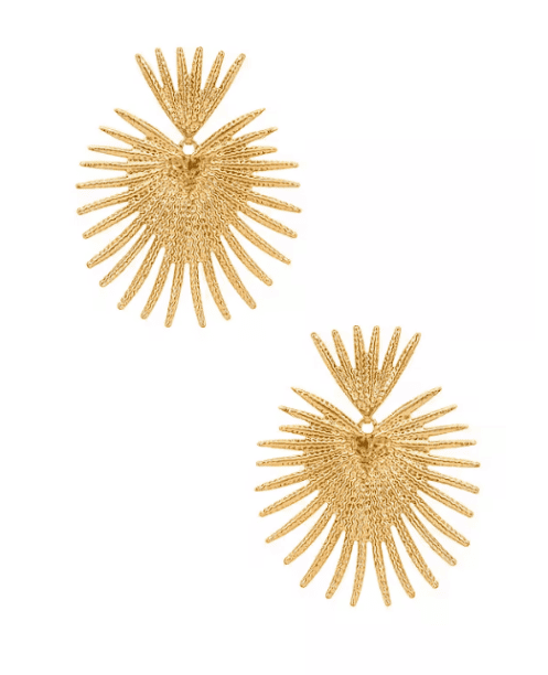 Tamra Judge's Gold Sunburst Earrings