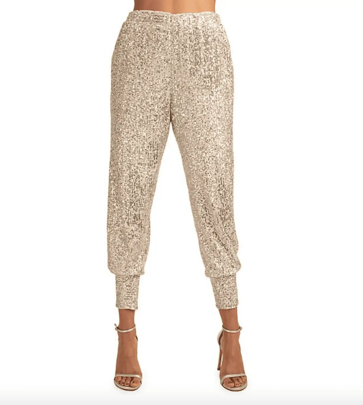 Taylor Armstrong's Sequin Joggers