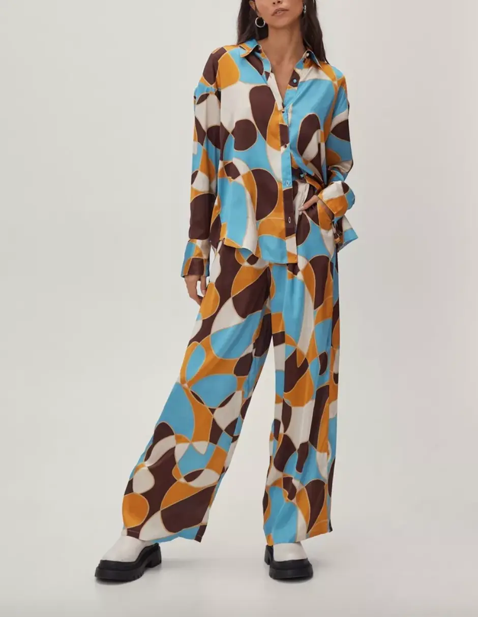 Ubah Hassan's Abstract Print Pajamas