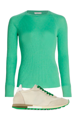 Dorit Kemsley's Green Sweater