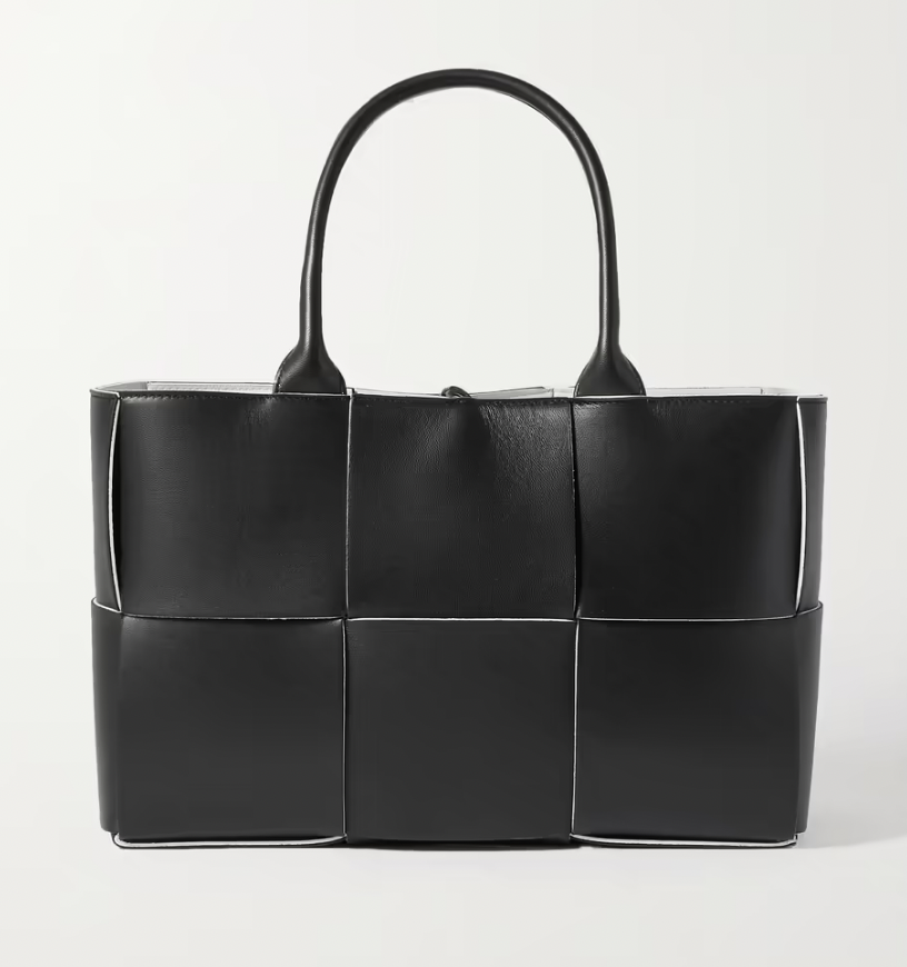 Erin Lichy's Black Woven Bag