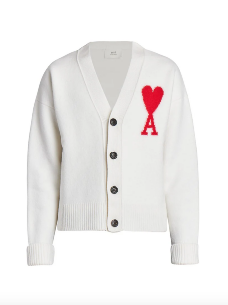 Jenna Lyons' White Ace of Heart Cardigan