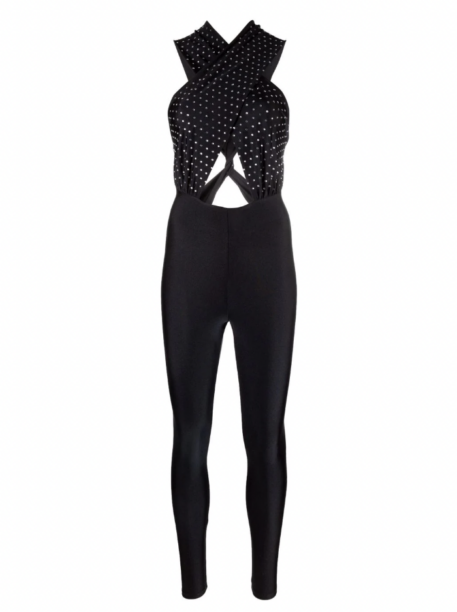 Tamra Judges Polka Dot Jumpsuit