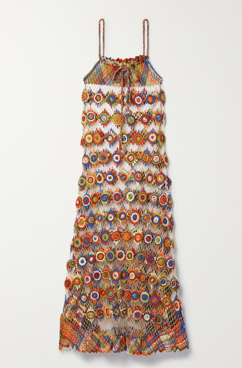 Erin Lichys Crochet Cover Up Dress