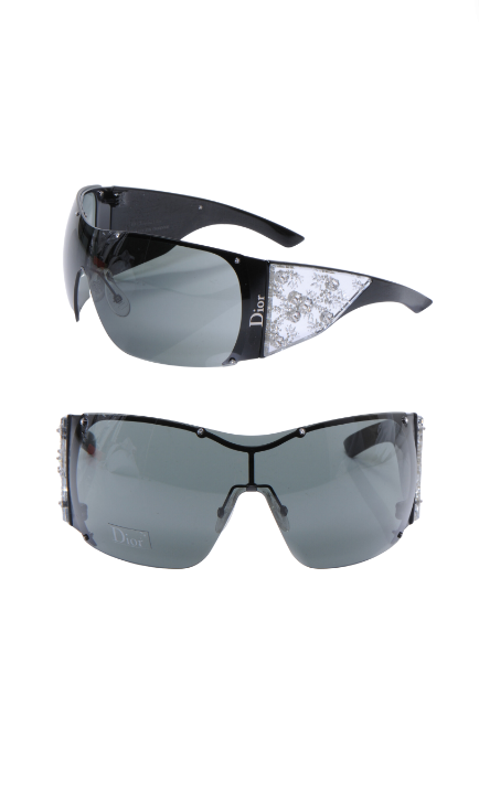 Dorit Kemsley's Black Shield Sunglasses