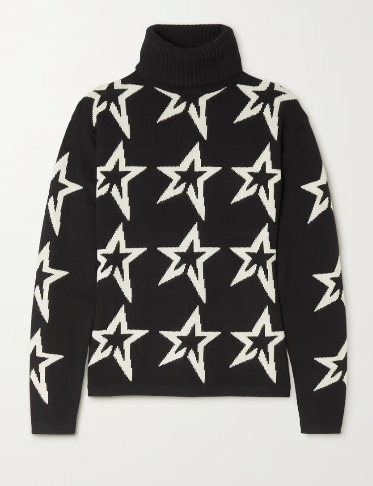 Heather Grays Black Star Sweater