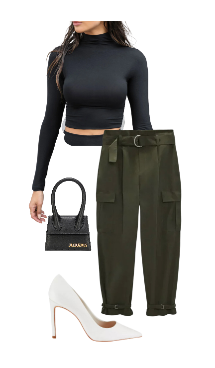 Cargo Pants for Spring 2023 | Cargo pants women outfit, Jeans outfit women, Green  cargo pants outfit