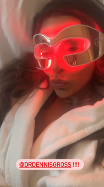 Dolores Catania's Red Light Therapy Eye Mask