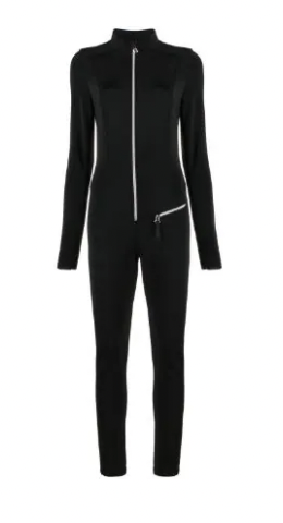 Heather Gay's Black Zip Up Ski Jumpsuit