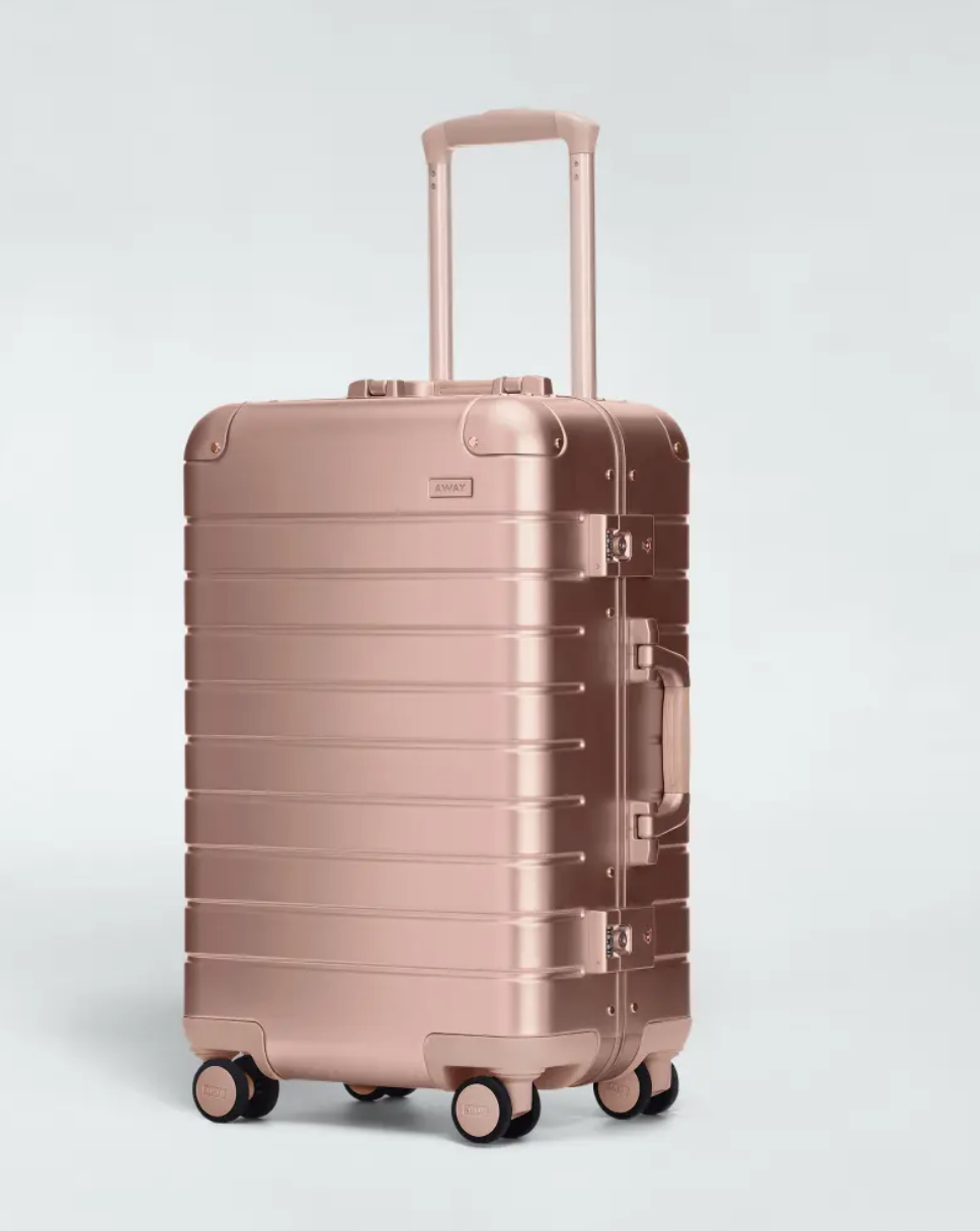 Kyle Richards' Rose Gold Suitcase