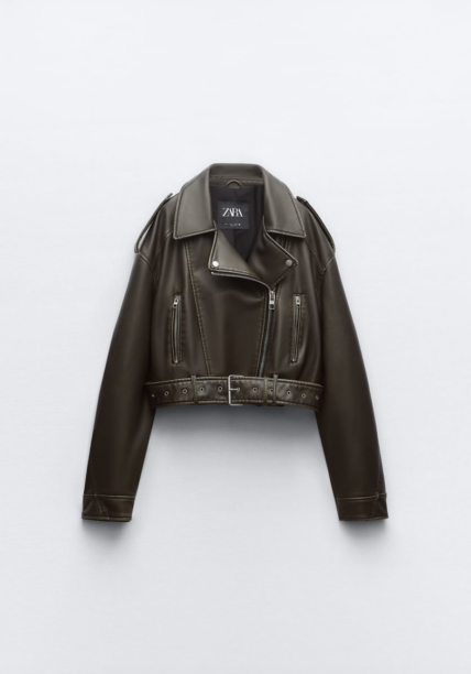 Paige DeSorbo's Leather Jacket