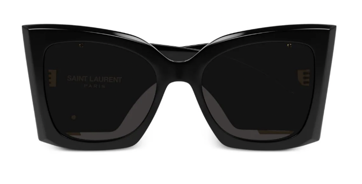 Whitney Rose's Black Oversized Sunglasses