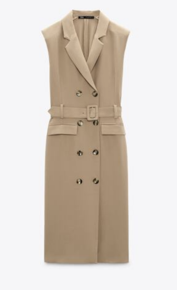 Garcelle Beauvais' Tan Belted Trench Coat