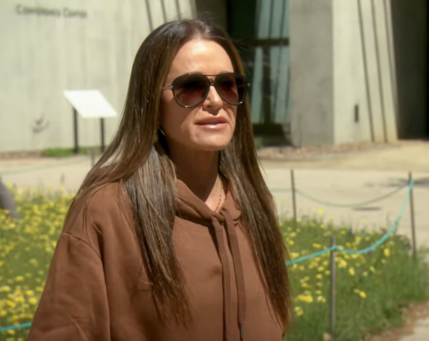 Kyle Richards' Brown Hoodie