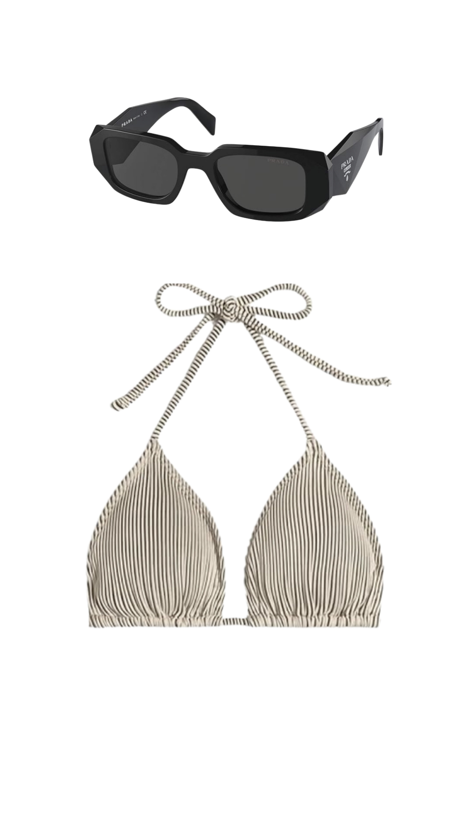 Madison LeCroy's Ribbed Bikini and Sunglasses