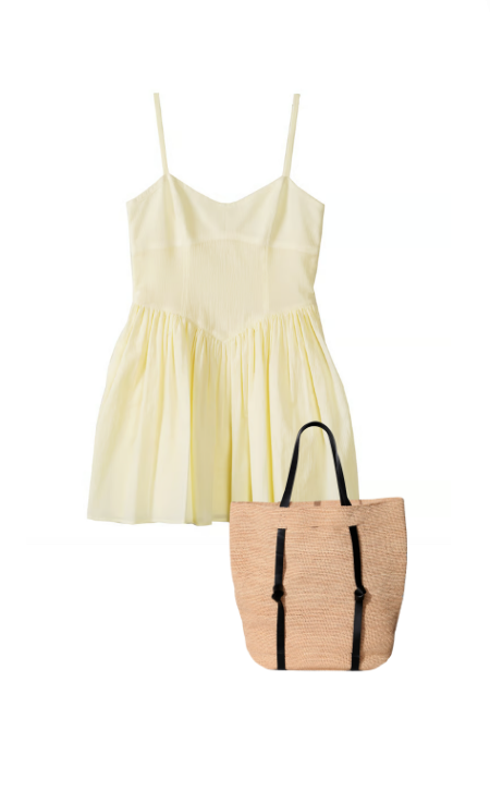 Madison LeCroy's Yellow Mini Dress