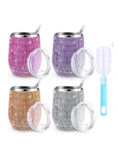 Crystal Embellished Cups on Real Housewives