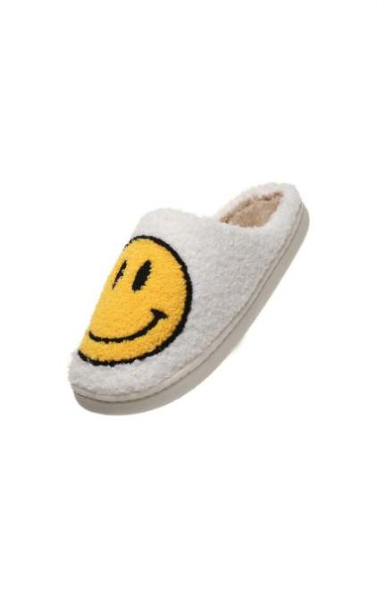 Taylor Ann Green's Smiley Face Slippers