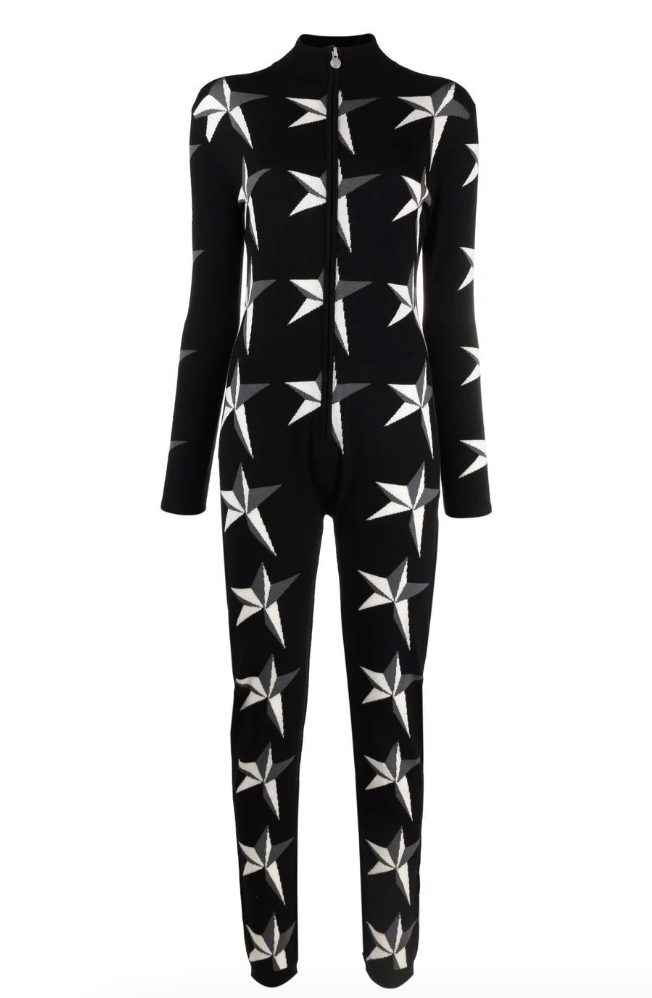Garcelle Beauvais' Black Star Jumpsuit