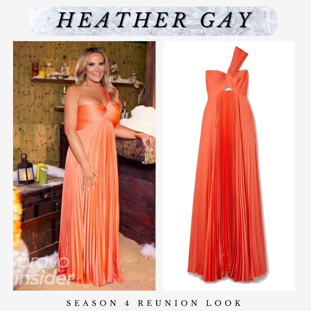 Heather Gay's Real Housewives of Salt Lake City Season 4 Reunion Dress