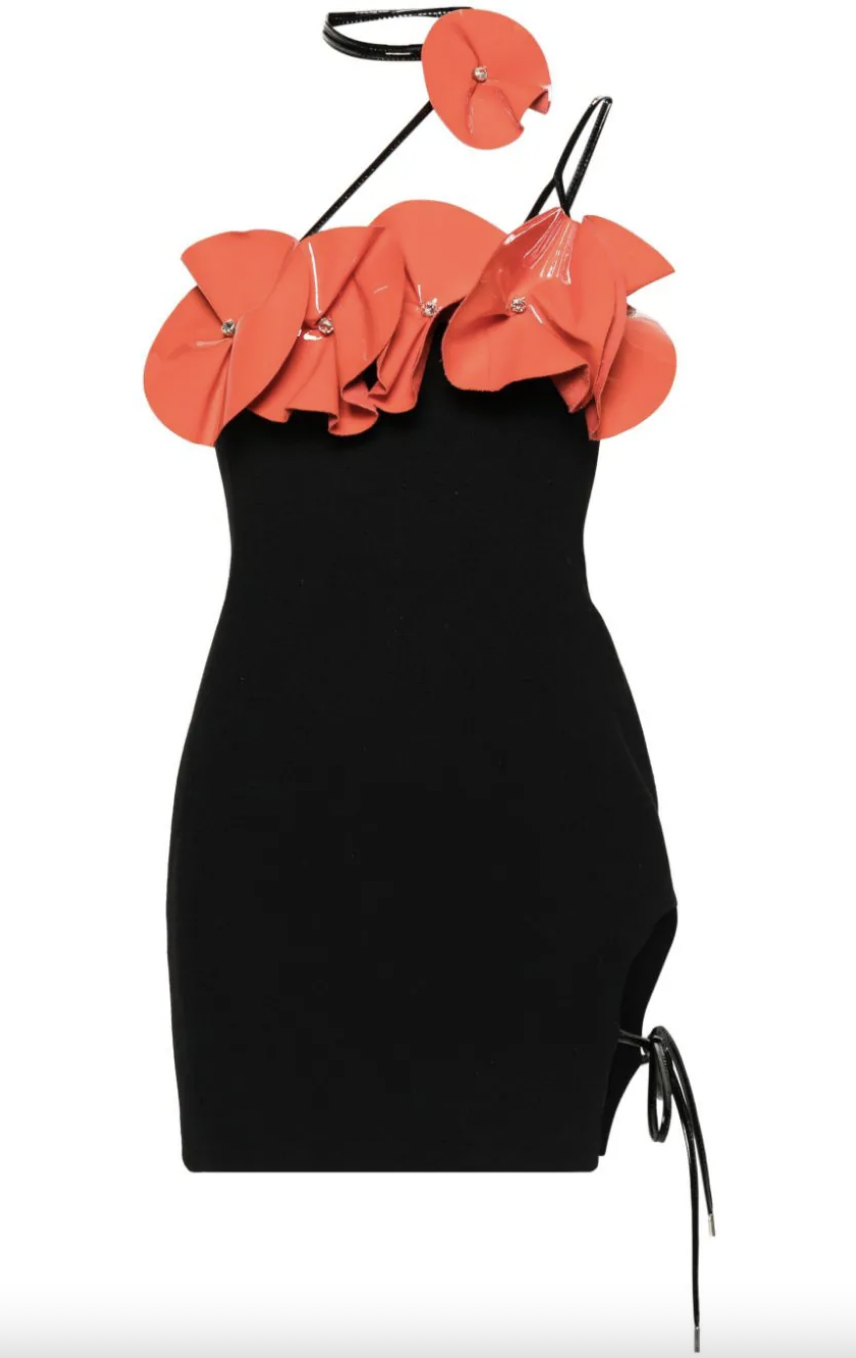 Lisa Hochstein's Red Flower Confessional Look