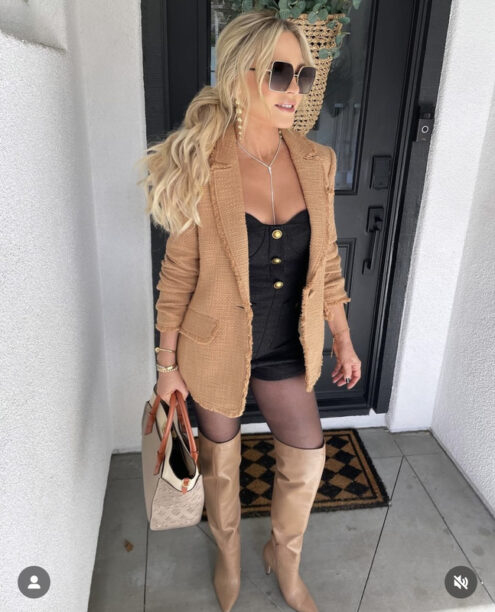 Tamra Judge's Brown Blazer