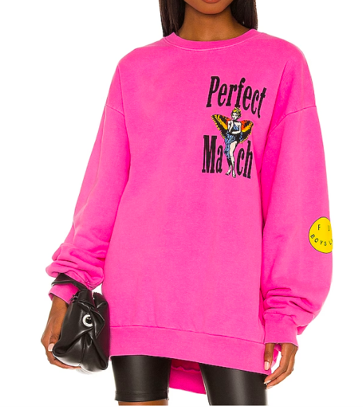Amanda Batula’s Pink "Perfect Match" Sweatshirt