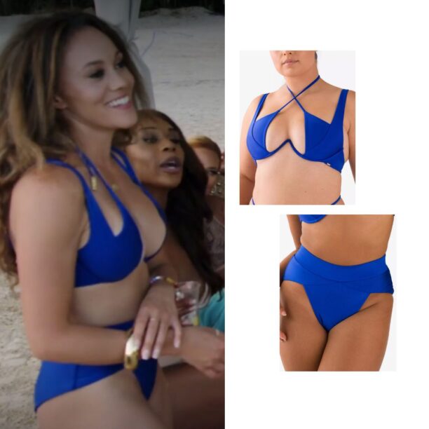 Ashley Darby's Cobalt Blue Bikini
