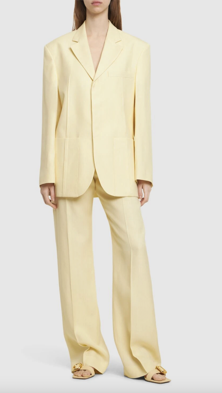 Garcelle Beauvais' Yellow Suit