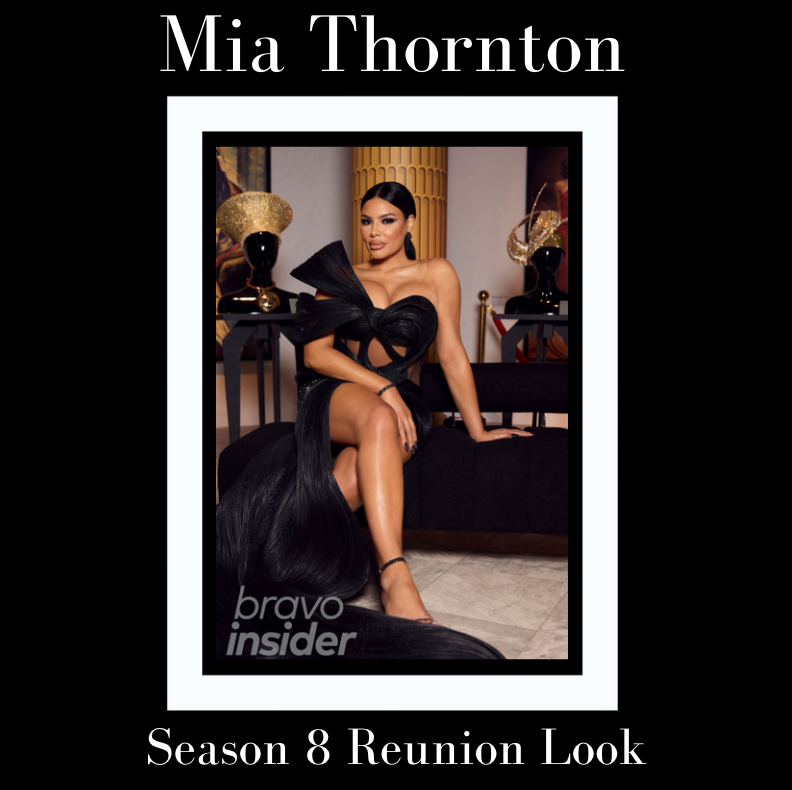Mia Thornton's Real Housewives of Potomac Season 8 Reunion Look
