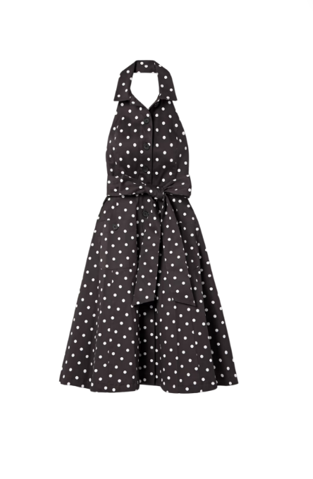 Madison LeCroy's Black Polka Dot Dress